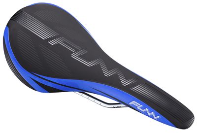 Funn Adlib Saddle - Black - Blue - 132mm Wide, Black - Blue